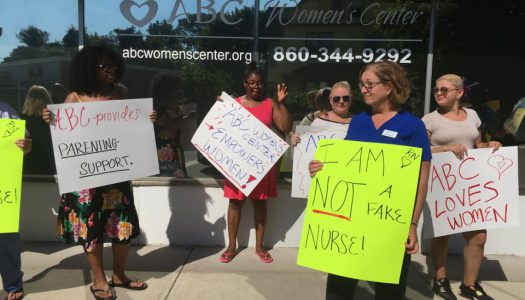 NARAL Protest Flops; ABC Women’s Center Shines